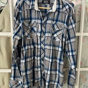 Buckle Black Label Plaid Shirt